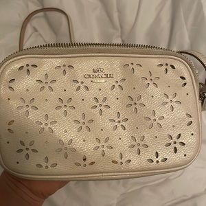 Coach Cream Crossbody Bag